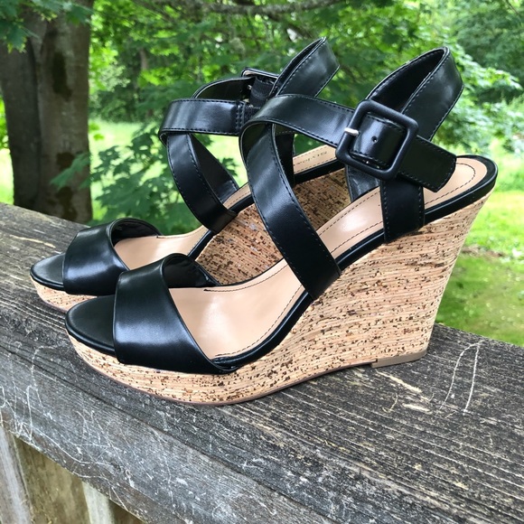 Black Wedge Heels by Style & Co - Picture 3 of 5
